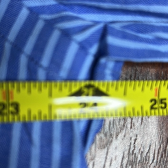 Victorinox  blue pinstripe button down shirt - Picture 4 of 7